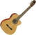 Klassisk gitarr med förförstärkare Eko guitars Vibra 150 CW EQ 4/4 Natural
