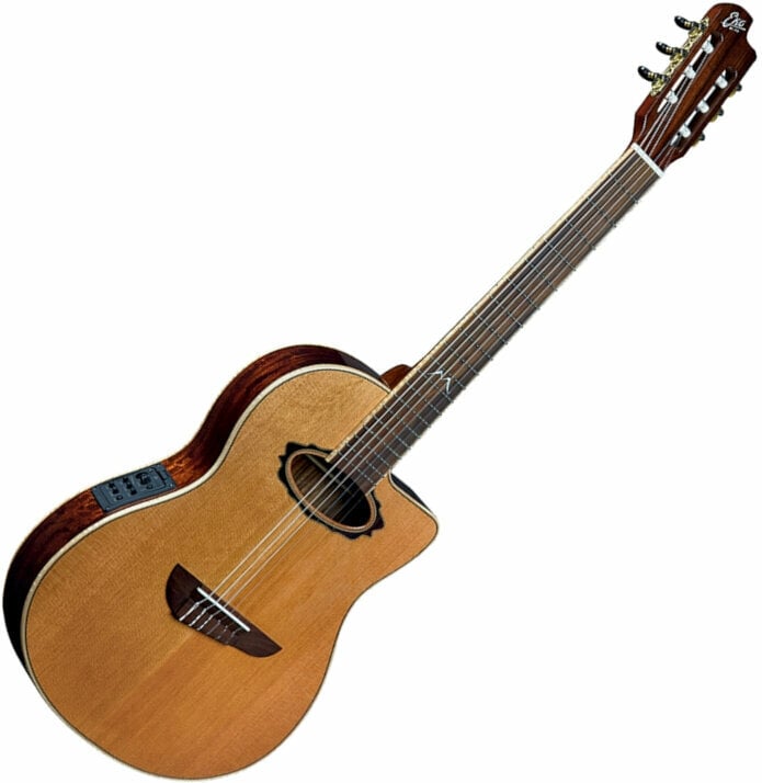 Klassisk guitar med forforstærker Eko guitars Mia N400ce 4/4 Natural