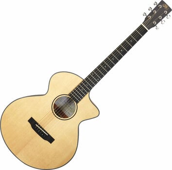 Guitare acoustique Jumbo SX SAG4 Natural Matte - 1