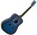 Ακουστική Κιθάρα SX SD104KBUS Blue Sunburst