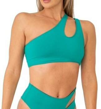 Strój kąpielowy damski Nebbia São Gonçalo Bikini Top Green S - 1