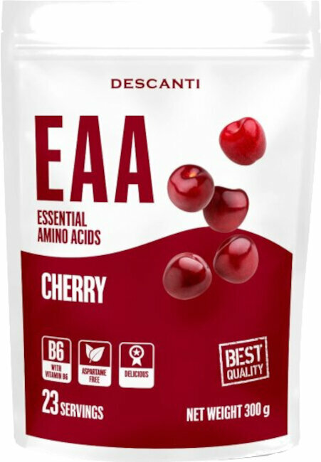 Aminoácidos/BCAA Descanti EAA Cherry 300 g Aminoácidos/BCAA
