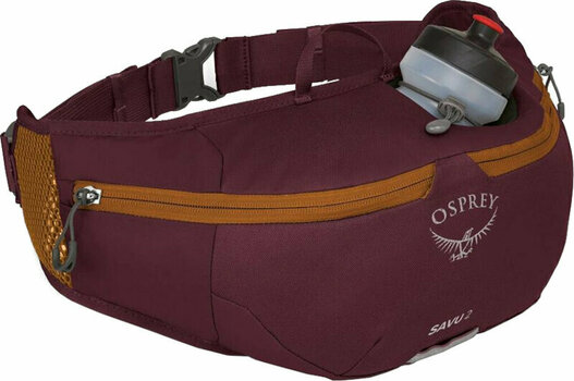 Cycling backpack and accessories Osprey Savu 2 Aprium Purple Waistbag - 1