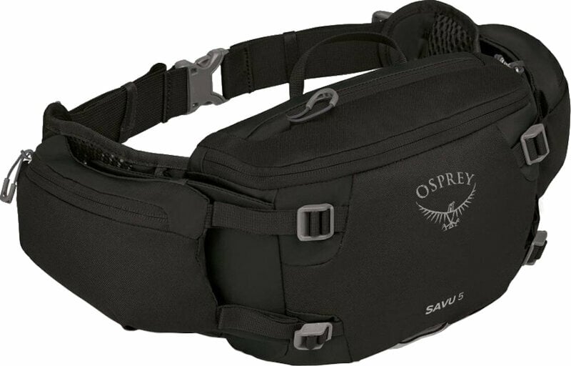 Cycling backpack and accessories Osprey Savu 5 Black Waistbag