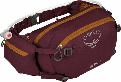 Cycling backpack and accessories Osprey Seral 7 Aprium Purple Waistbag - 1