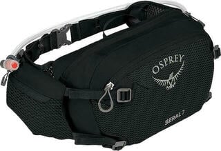 Mochila e acessórios para ciclismo Osprey Seral 7 Black Bolsa de cintura