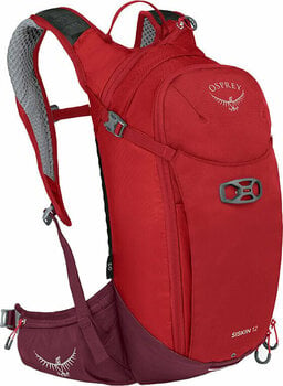 Cycling backpack and accessories Osprey Siskin 12 Ultimate Red Backpack - 1