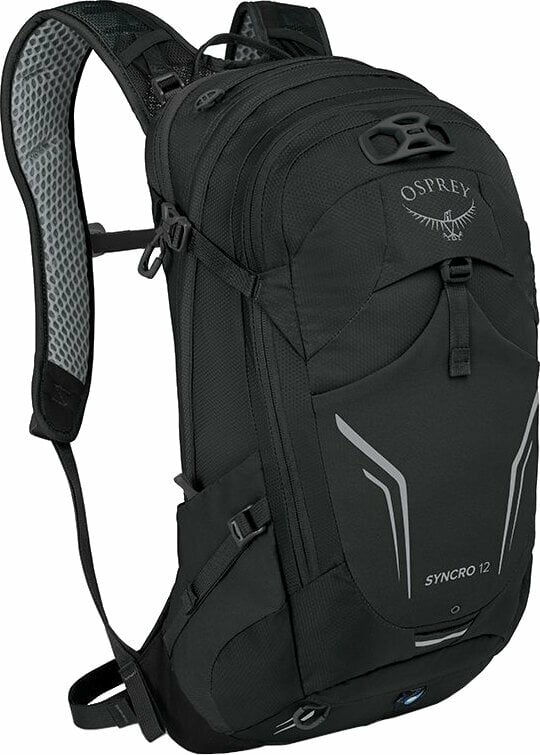 Cycling backpack and accessories Osprey Syncro 12 Black Backpack