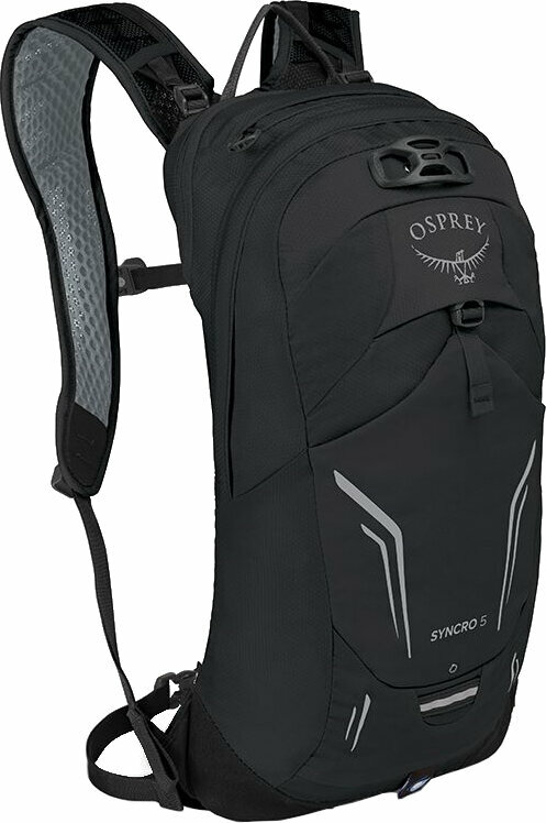 Cycling backpack and accessories Osprey Syncro 5 Black Backpack