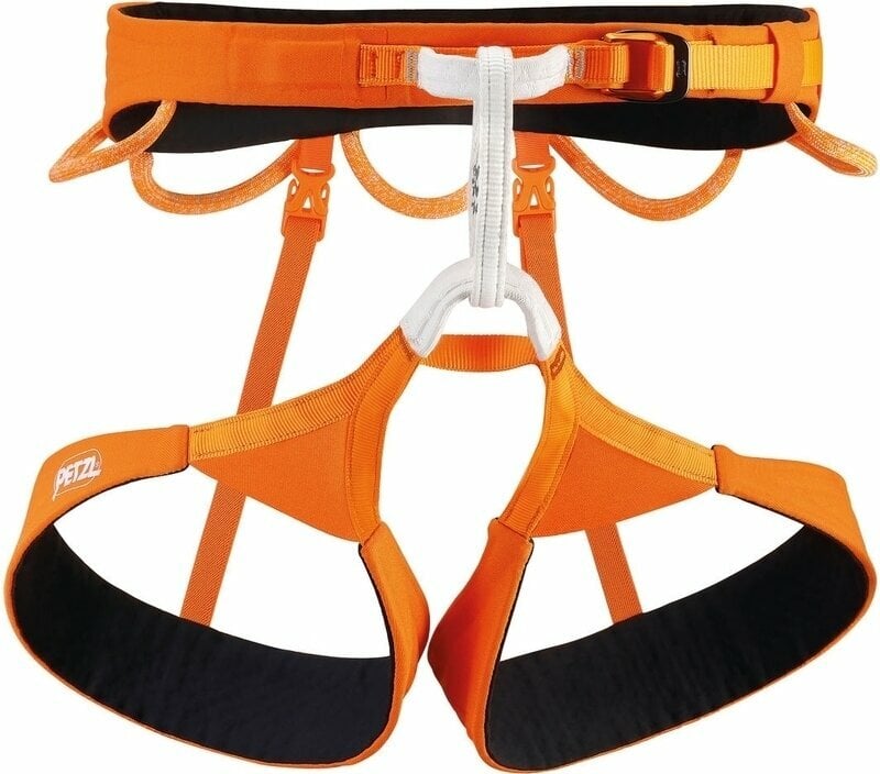 Imbracatura da arrampicata Petzl Hirundos L Orange Imbracatura da arrampicata