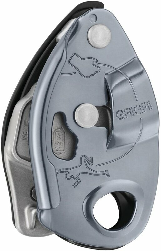 Safety Gear for Climbing Petzl Grigri Belay Device Gray