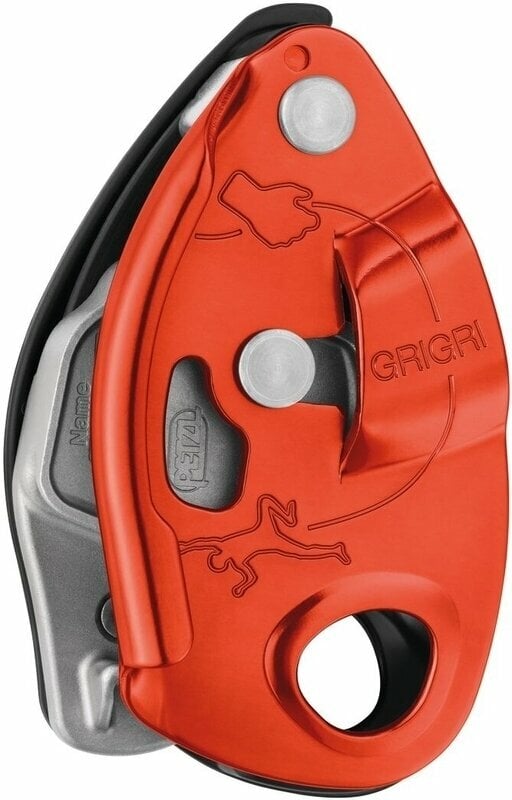 Safety Gear for Climbing Petzl Grigri Belay Device Red/Orange