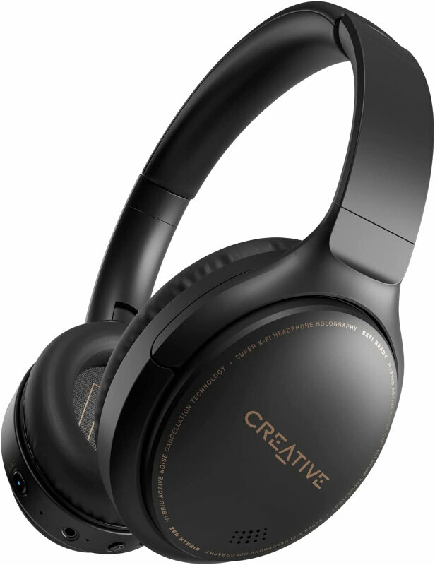 Vezeték nélküli fejhallgatók On-ear Creative Zen Hybrid Black