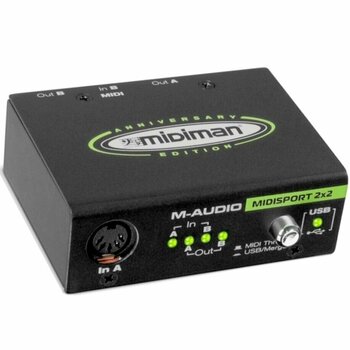 Interfață MIDI M-Audio Midisport 2 x 2 Anniversary Edition - 1