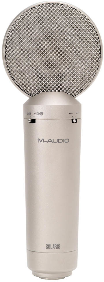 Microphone à condensateur pour studio M-Audio Solaris