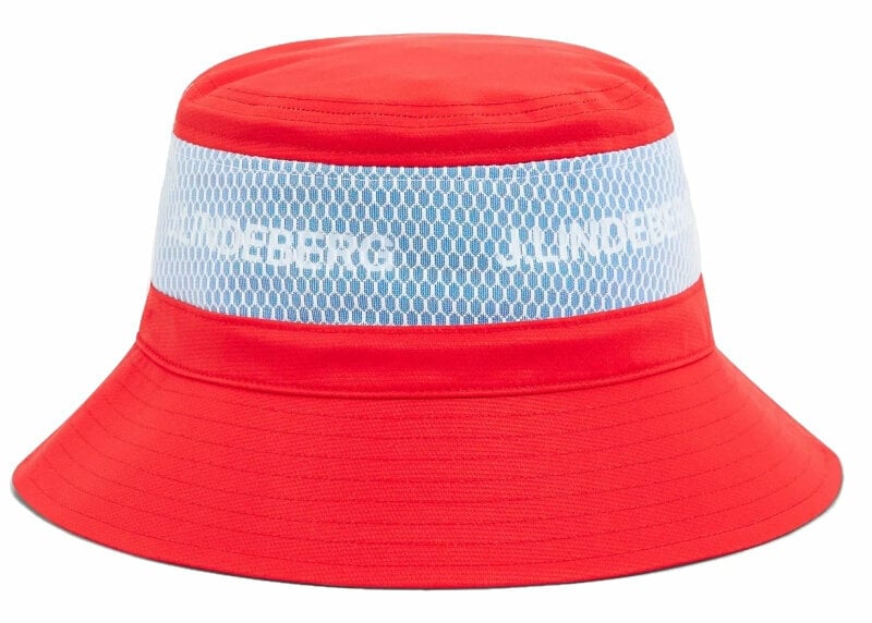 Kapelusz J.Lindeberg Denver Bucket Hat Fiery Red