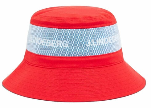 Klobouk J.Lindeberg Denver Bucket Hat Fiery Red - 1