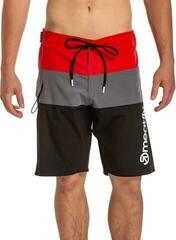 Мъжки бански Meatfly Mitch Boardshorts 21'' Red Stripes S Мъжки бански
