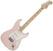 Elektrische gitaar Fender Made in Japan Junior Collection Stratocaster MN Satin Shell Pink