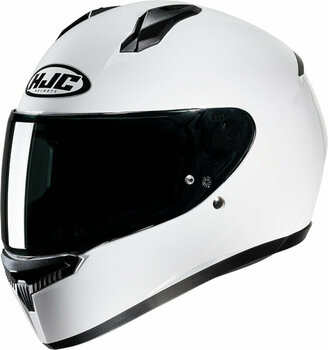 Capacete HJC C10 Solid White 3XS Capacete - 1