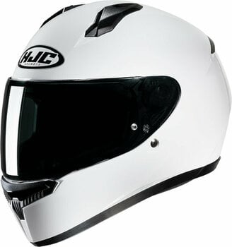 Helm HJC C10 Solid White XXS Helm - 1