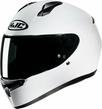 Helm HJC C10 Solid White M Helm - 1