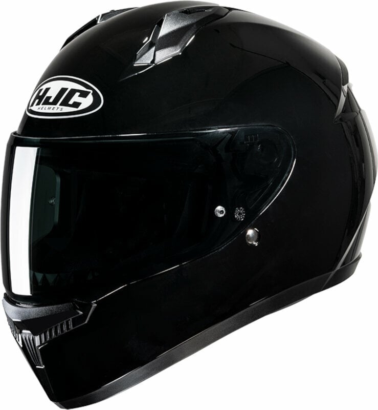 Photos - Motorcycle Helmet HJC C10 Solid Black M Helmet 10053008 