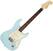 Guitare électrique Fender Made in Japan Junior Collection Stratocaster RW Daphne Blue Satin Guitare électrique