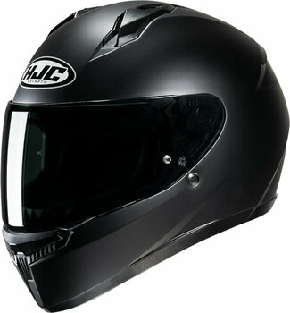Helmet HJC C10 Solid Semi Flat Black XXS Helmet - 1