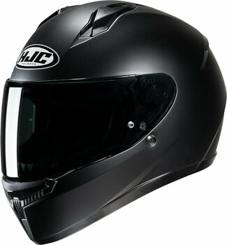 Helmet HJC C10 Solid Semi Flat Black XS Helmet - 1