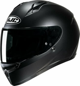 Helmet HJC C10 Solid Semi Flat Black S Helmet - 1