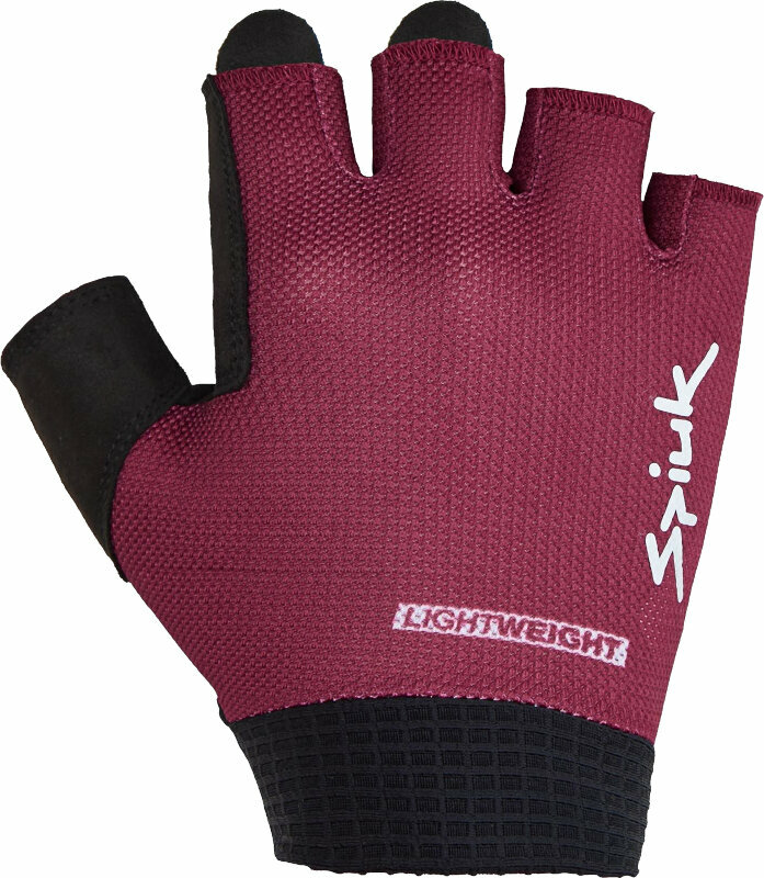 Kolesarske rokavice Spiuk Helios Short Gloves Red L Kolesarske rokavice
