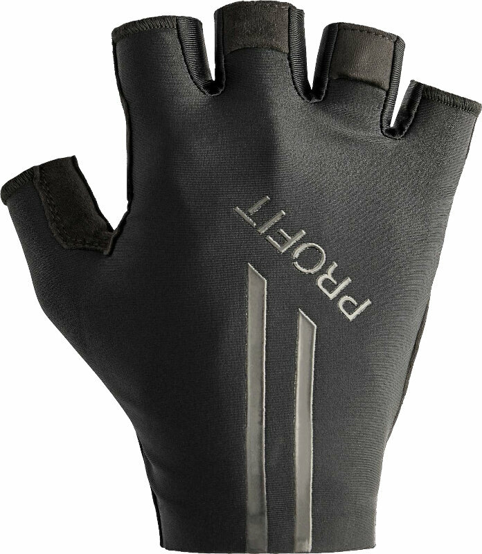 Cyklistické rukavice Spiuk Profit Summer Short Gloves Black S Cyklistické rukavice
