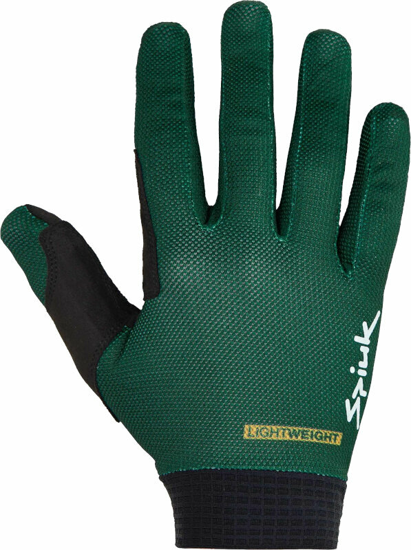 Fietshandschoenen Spiuk Helios Long Gloves Green L Fietshandschoenen