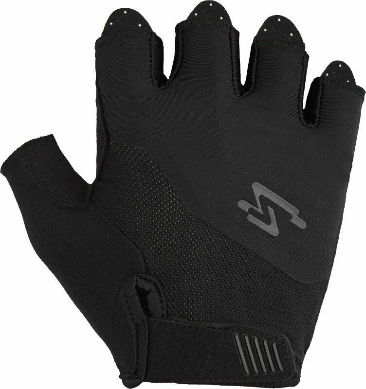 Cyklistické rukavice Spiuk Top Ten Short Gloves Black 2XL Cyklistické rukavice
