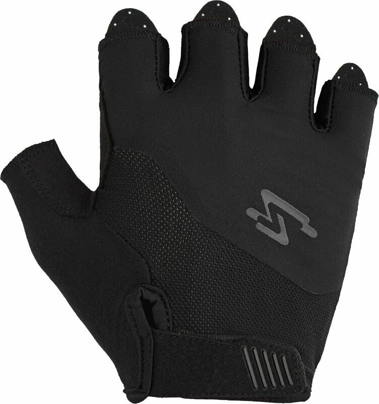 Kesztyű kerékpározáshoz Spiuk Top Ten Short Gloves Black 2XL Kesztyű kerékpározáshoz