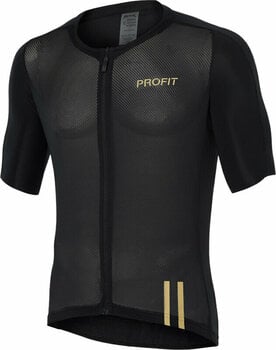 Pyöräilypaita Spiuk Profit Summer Jersey Short Sleeve Pelipaita Black L - 1