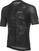Kolesarski dres, majica Spiuk Top Ten Star Jersey Short Sleeve Jersey Black L