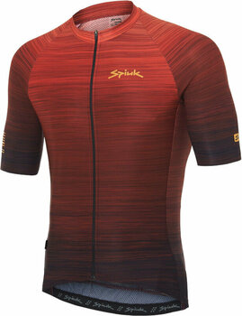 Kolesarski dres, majica Spiuk Helios Summun Jersey Short Sleeve Jersey Red M - 1
