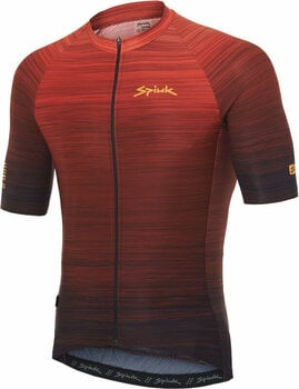 Odzież kolarska / koszulka Spiuk Helios Summun Jersey Short Sleeve Golf Red L - 1