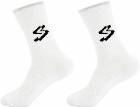 Cyklo ponožky Spiuk Top Ten Long 2 Sock Pack White 36-39 Cyklo ponožky - 1