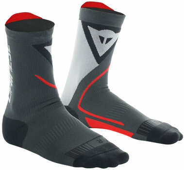 Chaussettes Dainese Chaussettes Thermo Mid Socks Black/Red 45-47 - 1