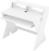 Studijsko pohištvo Glorious Sound Desk Compact White