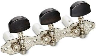 Gitár hangolókulcs Schaller HNI 1-1 Baseplate 3 L Nickel Gitár hangolókulcs