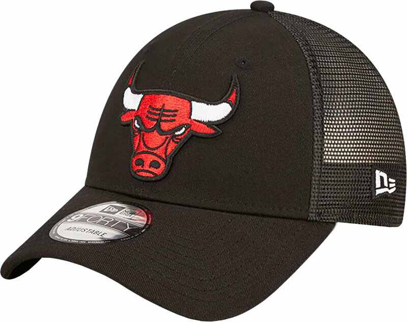 Kappe Chicago Bulls 9Forty NBA Trucker Home Field Black UNI Kappe