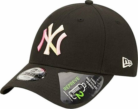 Kasket New York Yankees 9Forty K MLB Block Logo Black/Metallic Child Kasket - 1