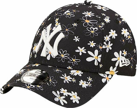 Casquette New York Yankees 9Forty K MLB Daisy Black/White Youth Casquette - 1