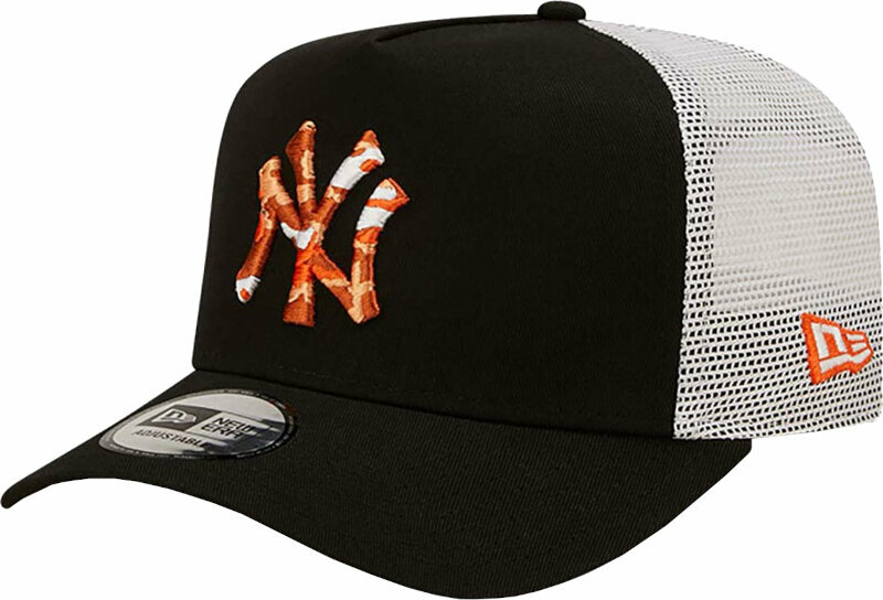 New York Yankees Șapcă 9Forty MLB AF Trucker Seasonal Infill Black/Orange UNI