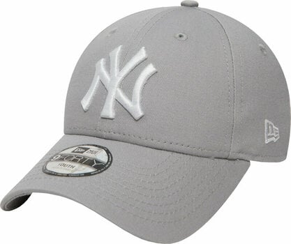 Boné New York Yankees 9Forty K MLB League Basic Gray/White Child Boné - 1