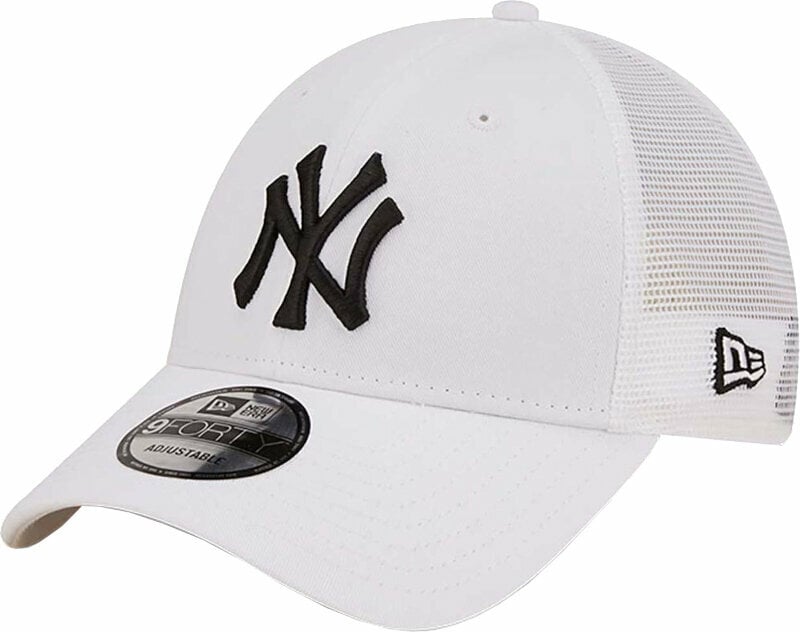 Czapka z daszkiem New York Yankees 9Forty MLB Trucker Home Field White/Black UNI Czapka z daszkiem